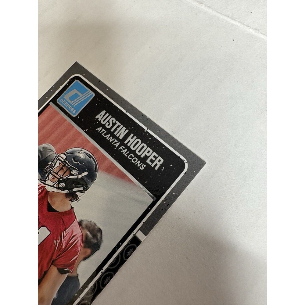 2016 Donruss Rated Rookie Austin Hooper Rookie Card RC Atlanta Falcons #352 - Picture 3 of 6